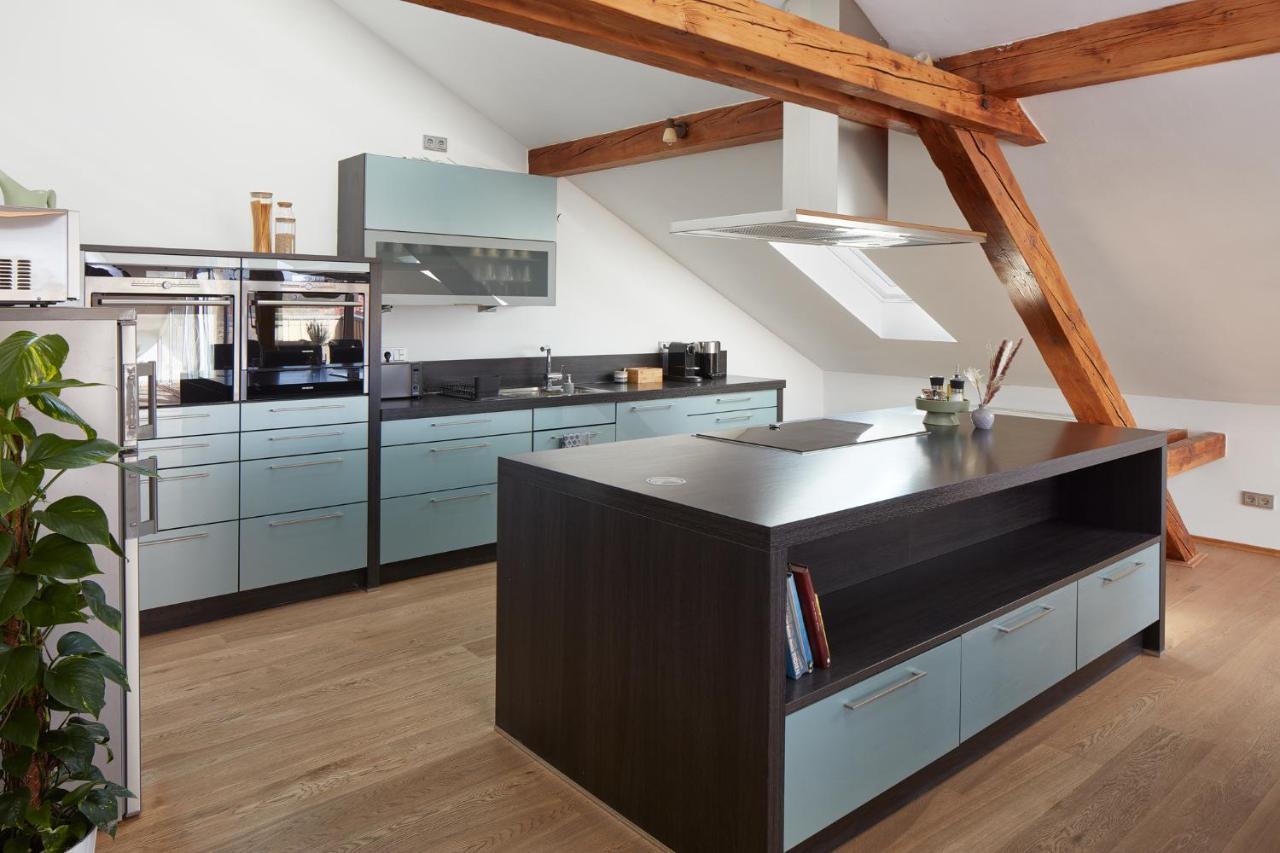 ⸨⸩ Sunset Penthouse: Messe - Siemens - Db - Man ⸨⸩ Apartment Nürnberg Exterior foto